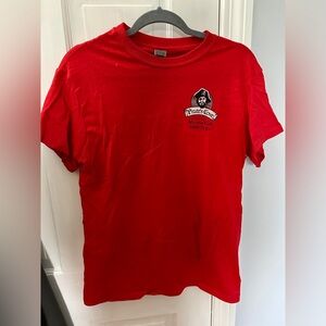 wrinkled from being folded; limited edition pirates cove adventure minigolf tee
